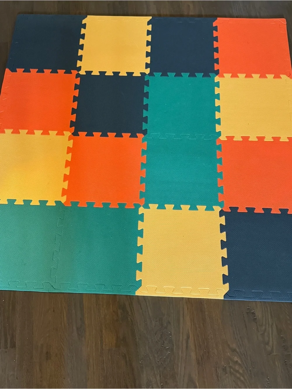 Baby Play Mat, Comfortable Playtime Mat – Portable Foam Floor Tiles 16 tiles